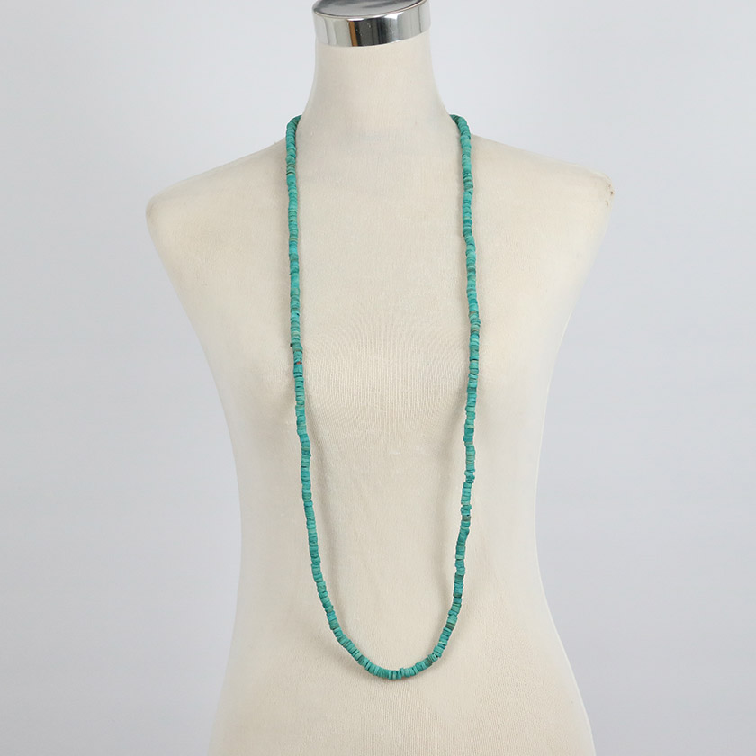 NECKLACE COCO STRING TURQUOISE