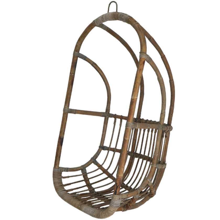 RT CHAIR EGG HANGING GREY