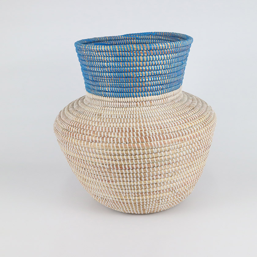 BASKET FLOWER VASE NEW