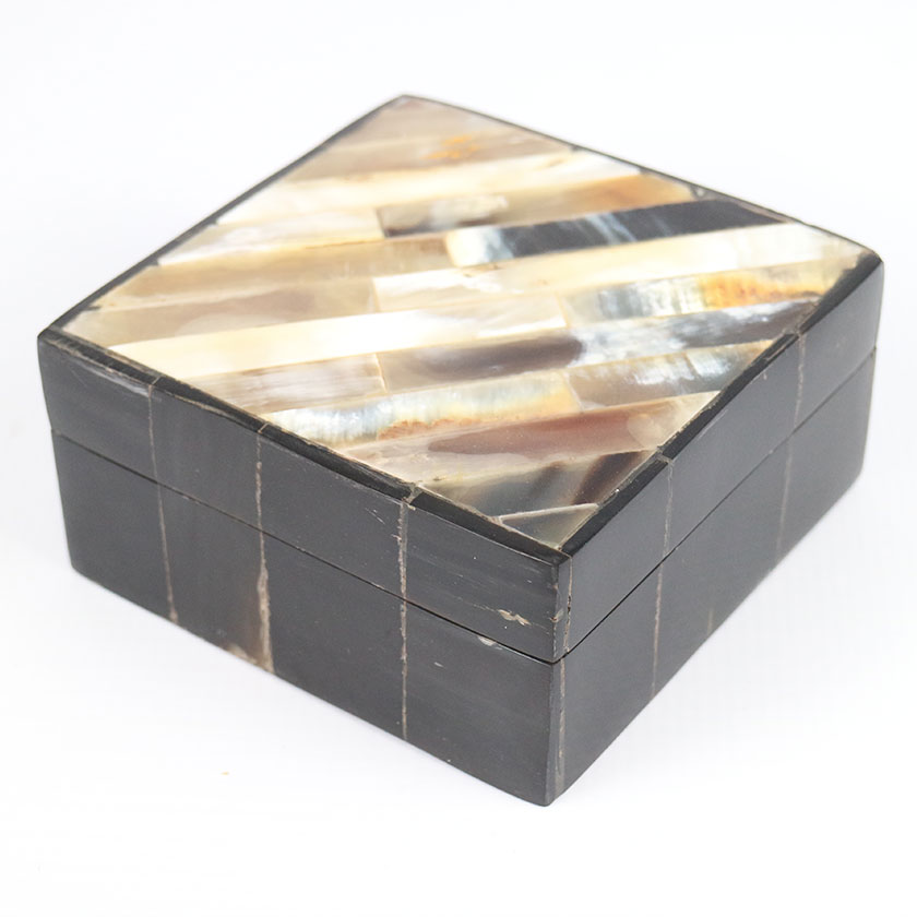 HORN BOX INLAID 4.25 X 4.25
