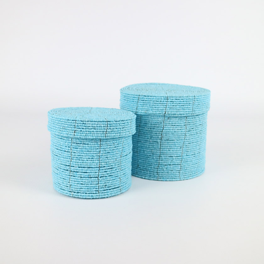 BEAD/WIRE CANNISTER SET OF 2