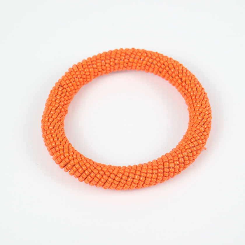 BRACELET BEADED BANGLE ROUND