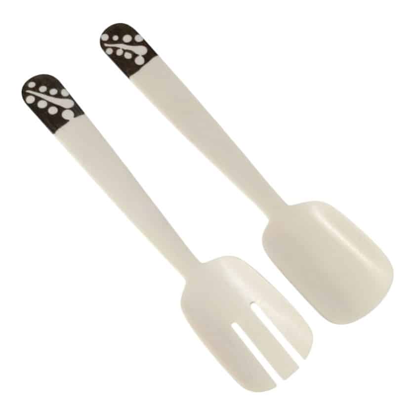 BONE OVAL SALAD SETS
