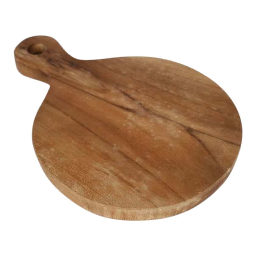 TEAK CUTTING BOARD PADDLE