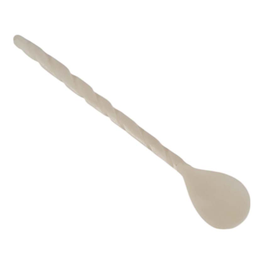 BONE SPOONS CARVED SPIRAL