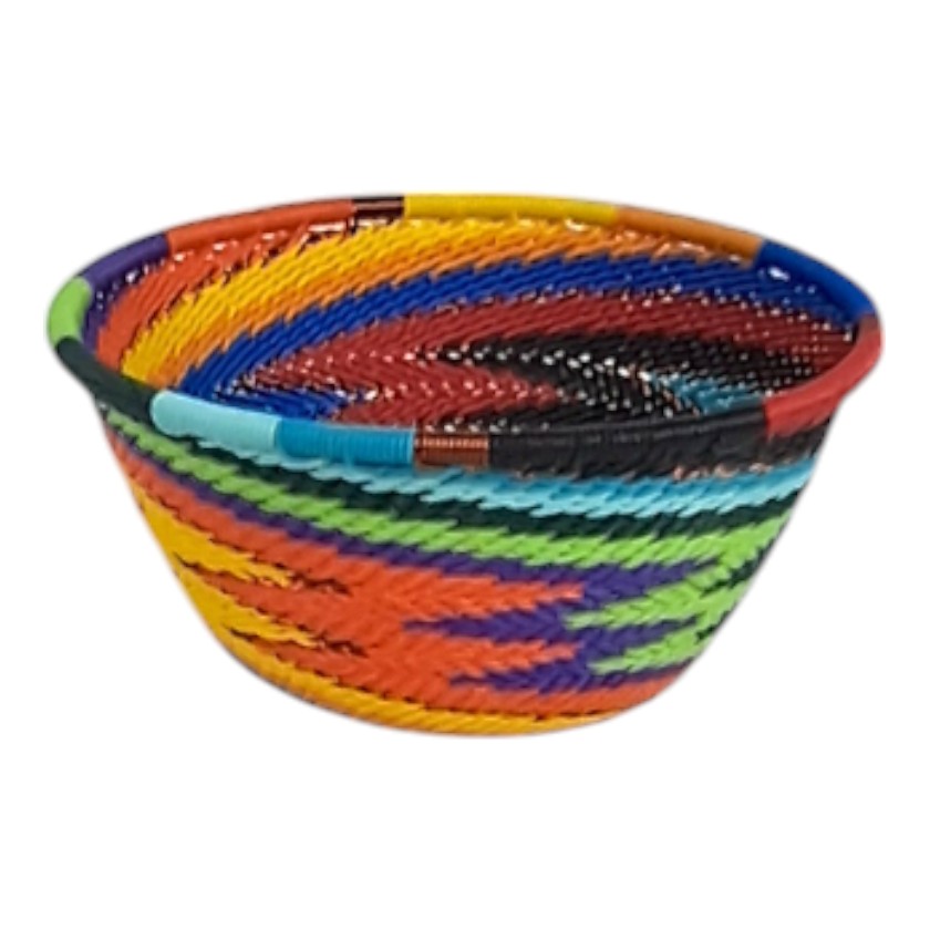 WIRE BOWL XS ROUND MULTI 12CM
