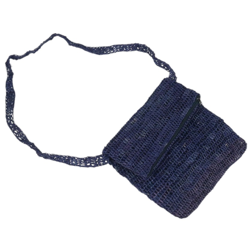 BAG RAFFIA LADIES FOLD OVER