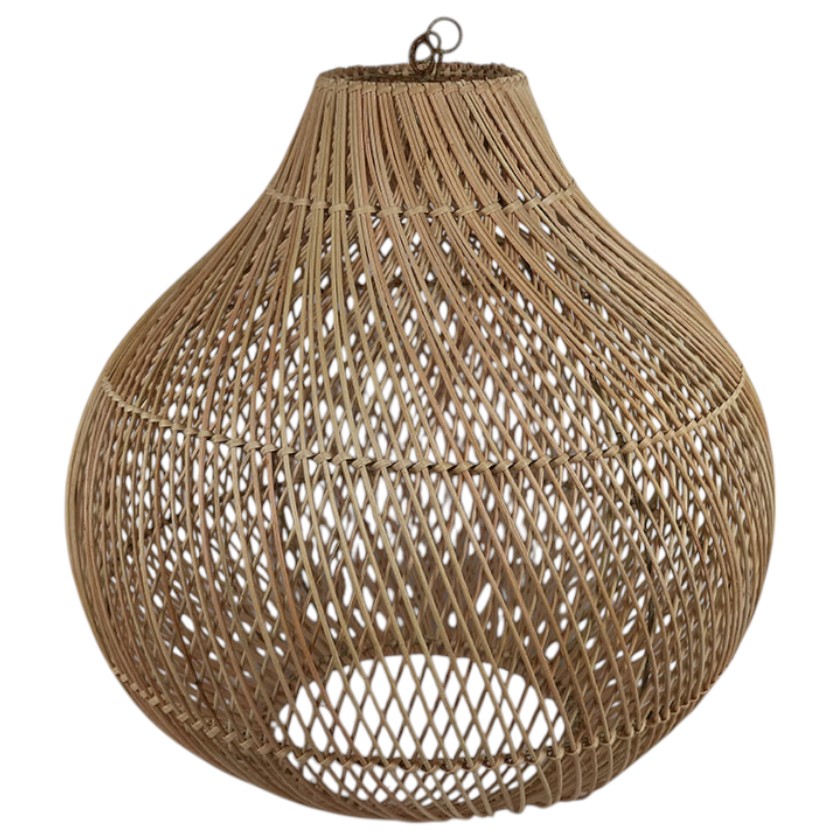 RATTAN LAMPSHADE DROPLET