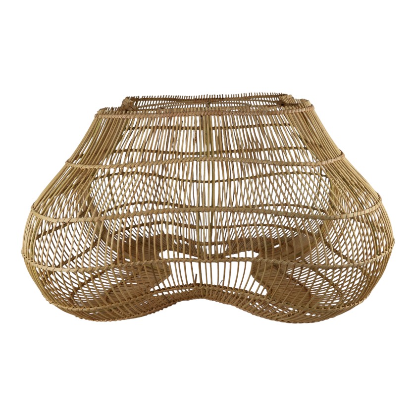 RATTAN LAMPSHADE BUTTERFLY NEW