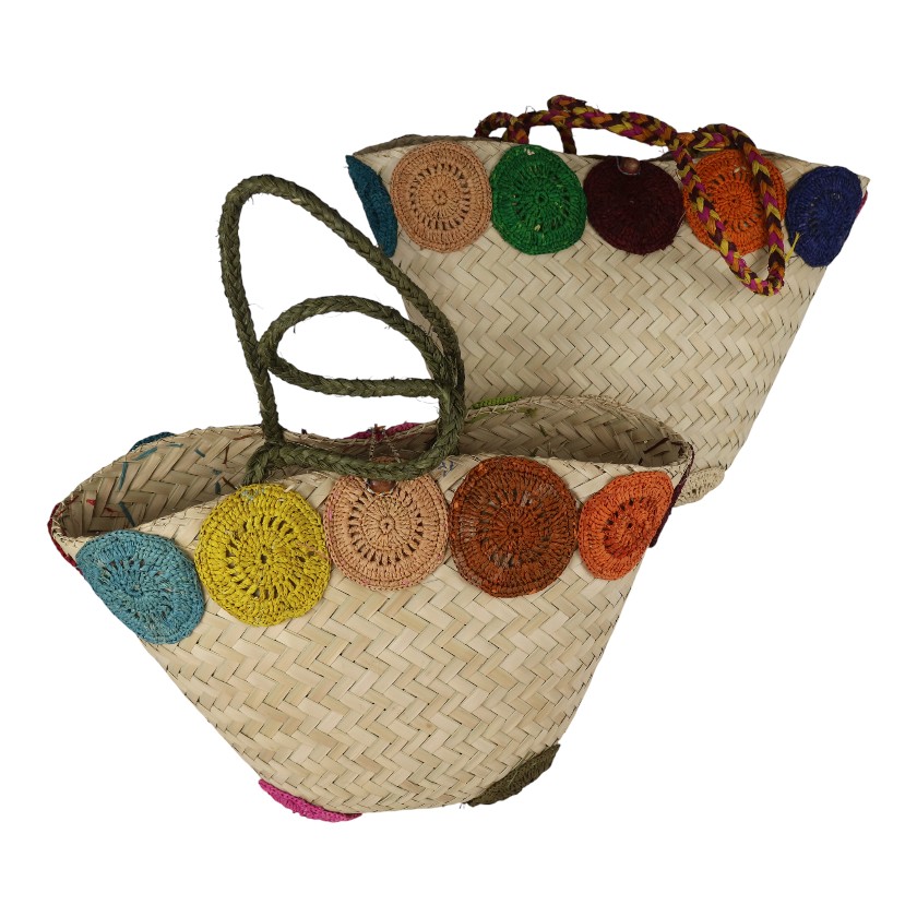BAG SATRANA WITH COLOUFUL DISKS