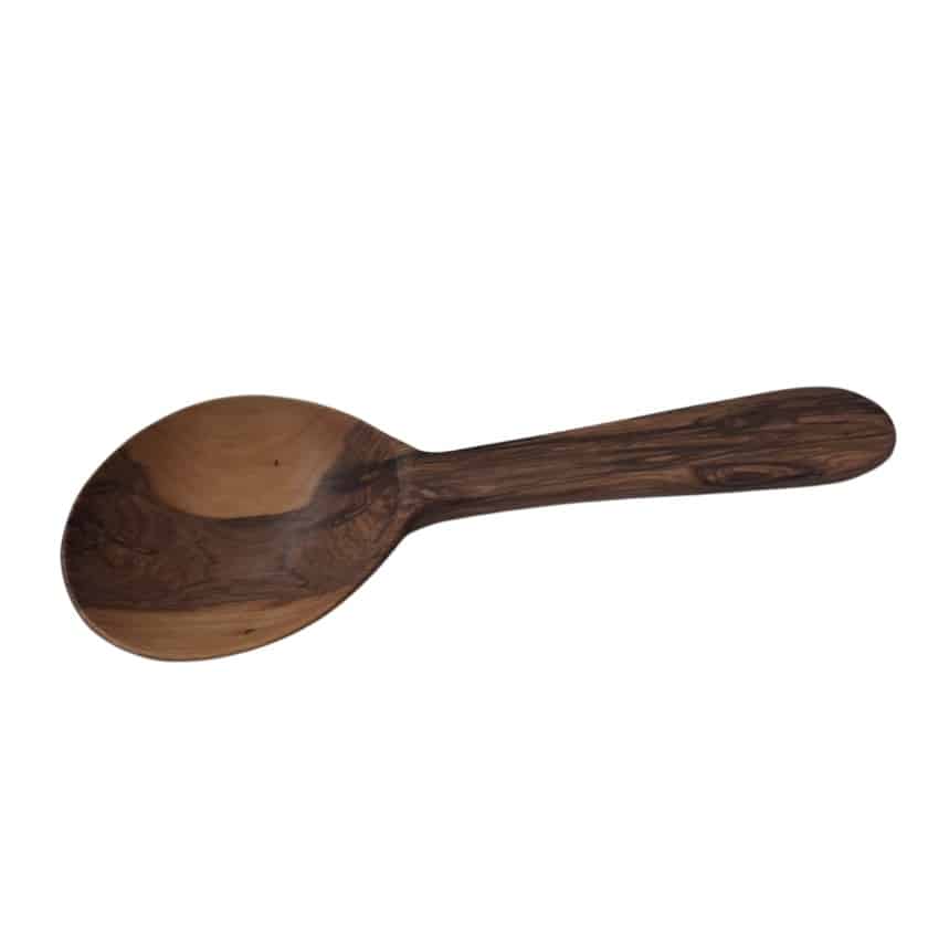WOOD SPOONS SERVING ROUND