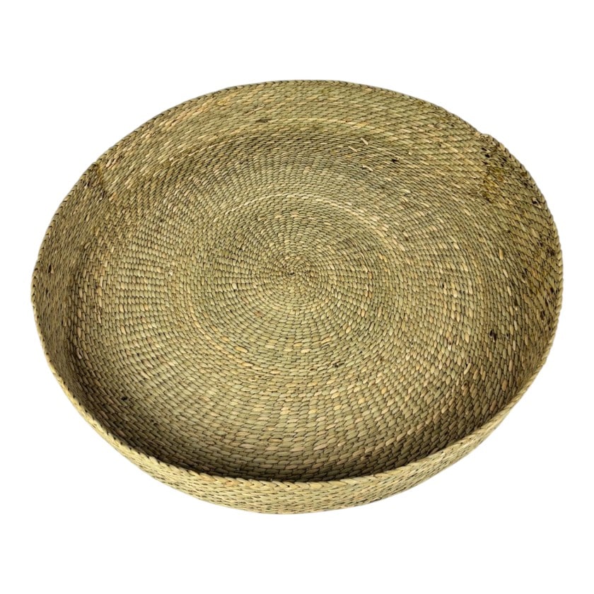IRINGA GRASS ROUND TRAY