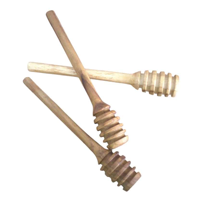 WOOD HONEY SCOOP
