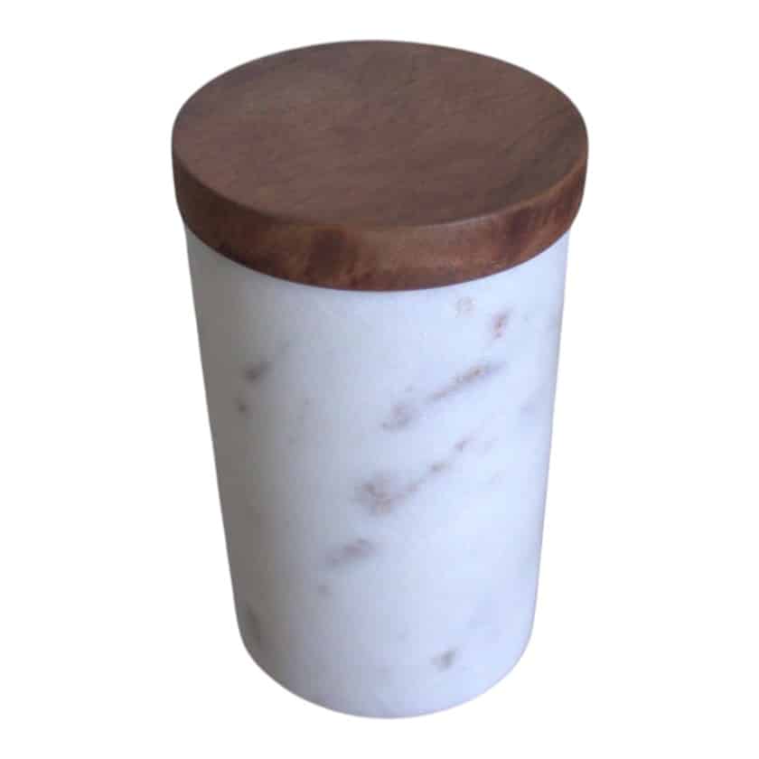 MARBLE EARBUD HOLDER WHITE